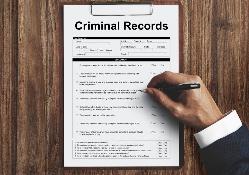 criminal record in the UK